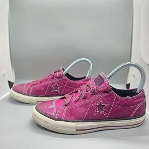 Converse One Star Chuck Taylor‎ Low Sneaker Pink Junior Size 3